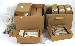 A quantity of Panasonic office phones, model no KX-T7633E,