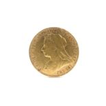A Victorian 1898 gold full sovereign