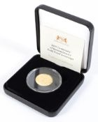 A 2019 'Centenary of Remembrance' Gold Proof Sovereign in perspex case and box, with certificate,