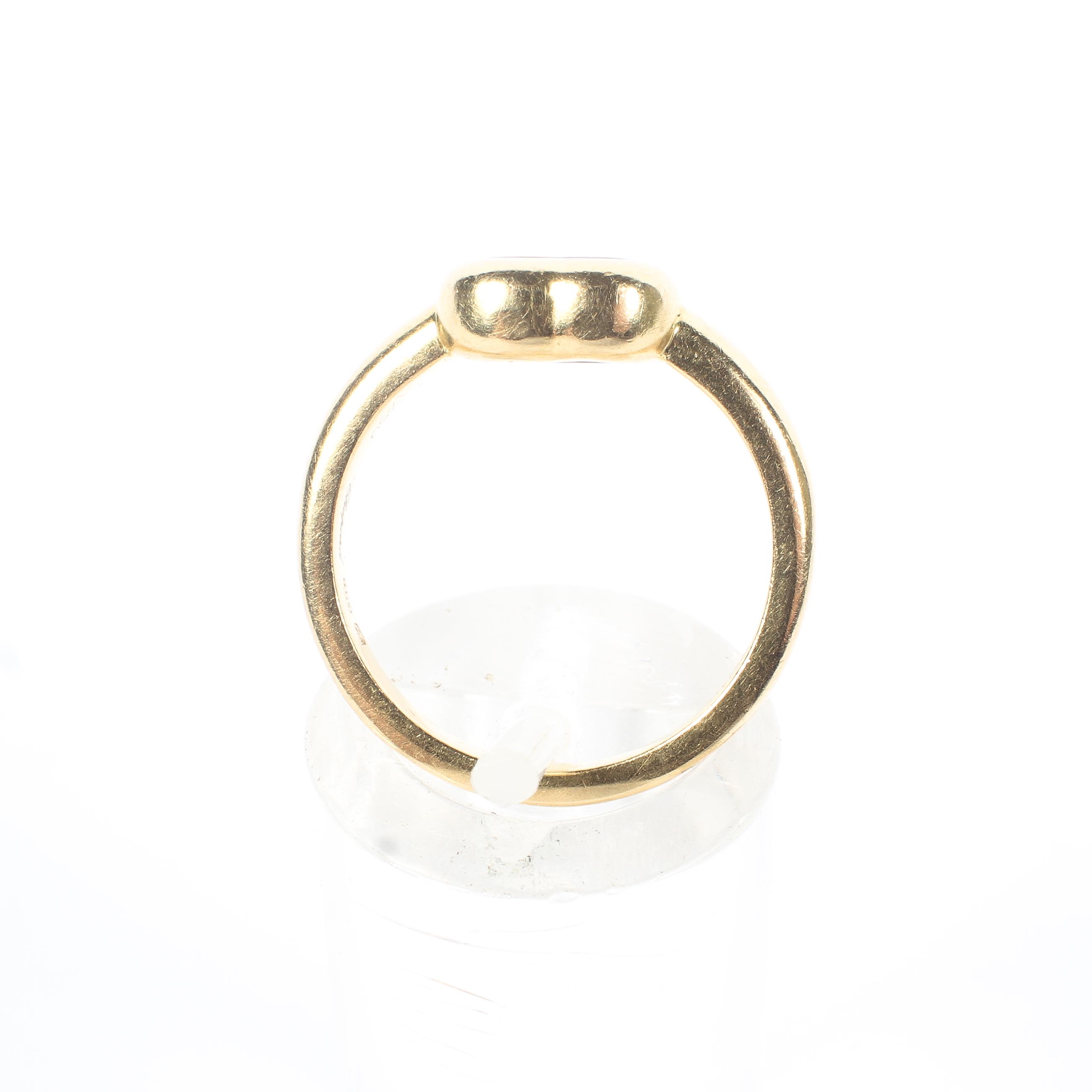 An 18ct gold floating diamond ring, side J, 4. - Image 3 of 4