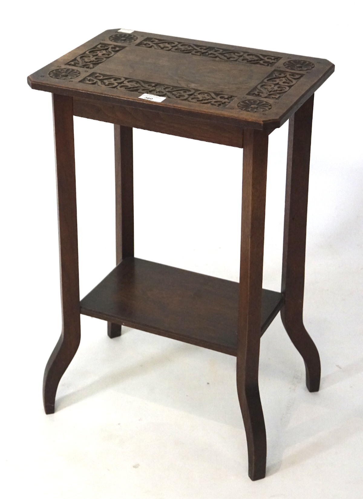 A late 19th/ early 20th century mahogany occasional table,