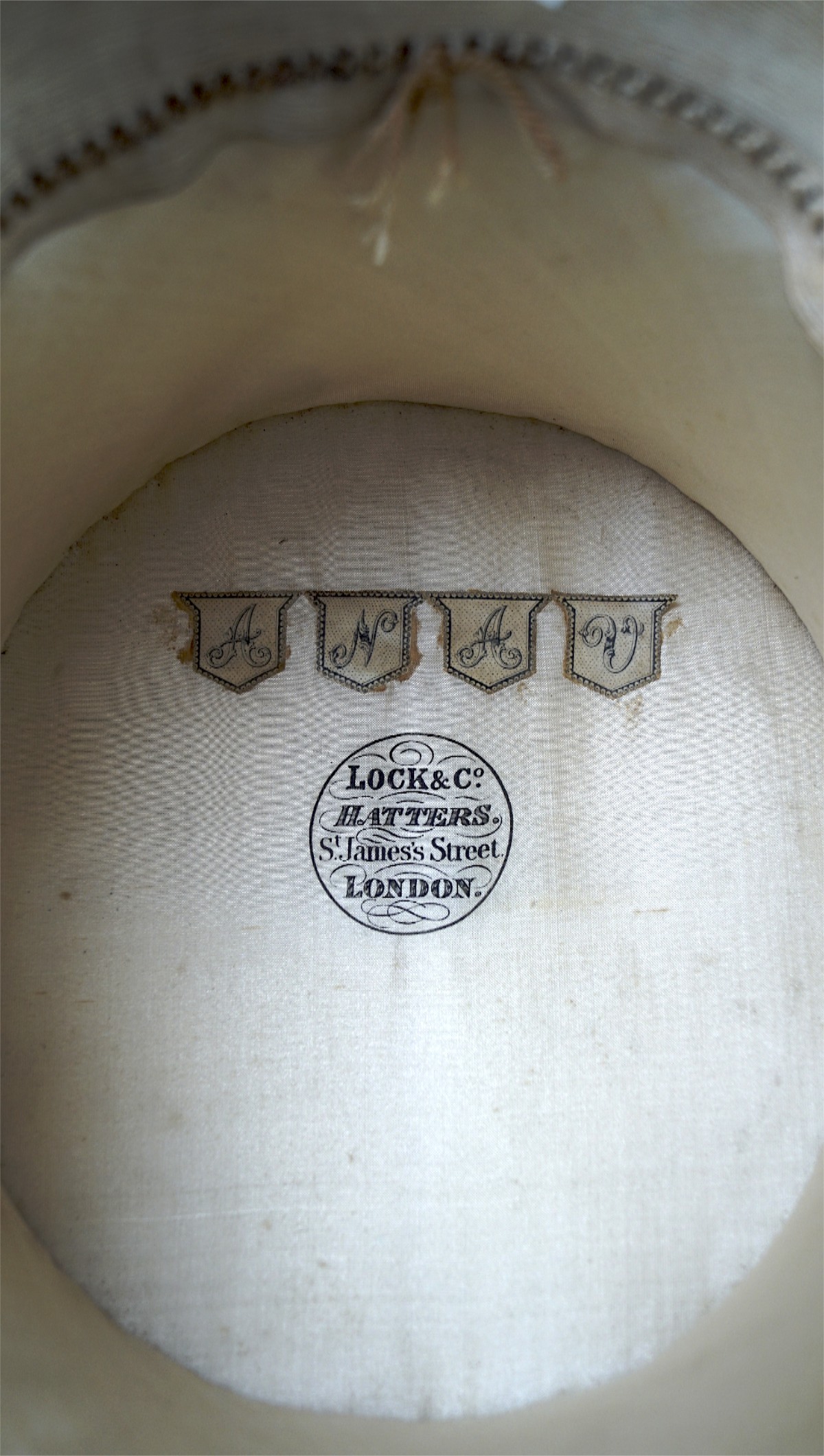 A 'Locks & Co Hatters' grey felt top hat, - Image 2 of 2
