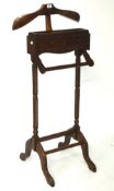 A 20th century butler's jacket stand,