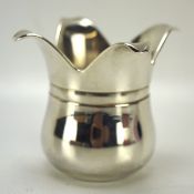 A Christofle silver plated pot, marked to base, with original bag, 5.