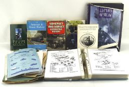 A collection of 20th century books,
