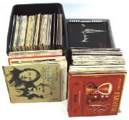 A quantity of Classical music records, including works by Richard Strauss, Elgar,