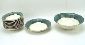 A set of Wedgwood ceramic bowls, in the 'Garden' pattern,