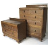 Two mid century chests of drawers,