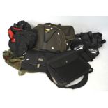 A collection of luggage bags and sports bags, by Flightway, Foster, Slazenger,