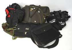 A collection of luggage bags and sports bags, by Flightway, Foster, Slazenger,