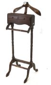 A 20th century butler's jacket stand,