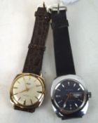 A Smiths wristwatch and an Ingersoll wrist watch, the Smiths example with a 7 jewell movement,