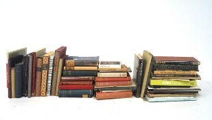 A large collection of books on artists,