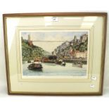 Frank Shipsides limited edition print - Clifton Suspension Bridge with SS Great Britain