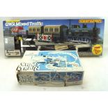 A boxed Hornby Railways GWR Mixed Traffic train set and a Crazy Train toy set,