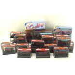 A collection of die cast model vehicles,