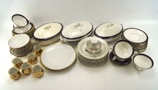 Two contemporary part dinner services, one Royal Worcester example including tureens,