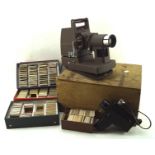 A collection of vintage cameras, mostly 1950's, including a Halina,