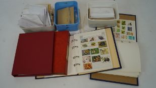 A collection of assorted stamps, GB and rest of the world,