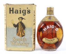 A bottle of Haig's Dimple old blended Scotch whisky,