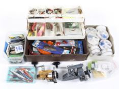 A box of coarse fishing tackle,