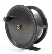 A 20th century salmon fly fishing reel by Robert Turnbull of Edinburgh,