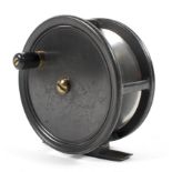 A 20th century salmon fly fishing reel by Robert Turnbull of Edinburgh,