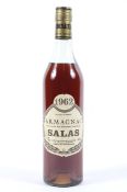 Armagnac Salas vintage 1962, 70cl, 40% vol.