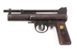 An early Webley mark I air pistol, 177, pat no 219872, c.1920's.