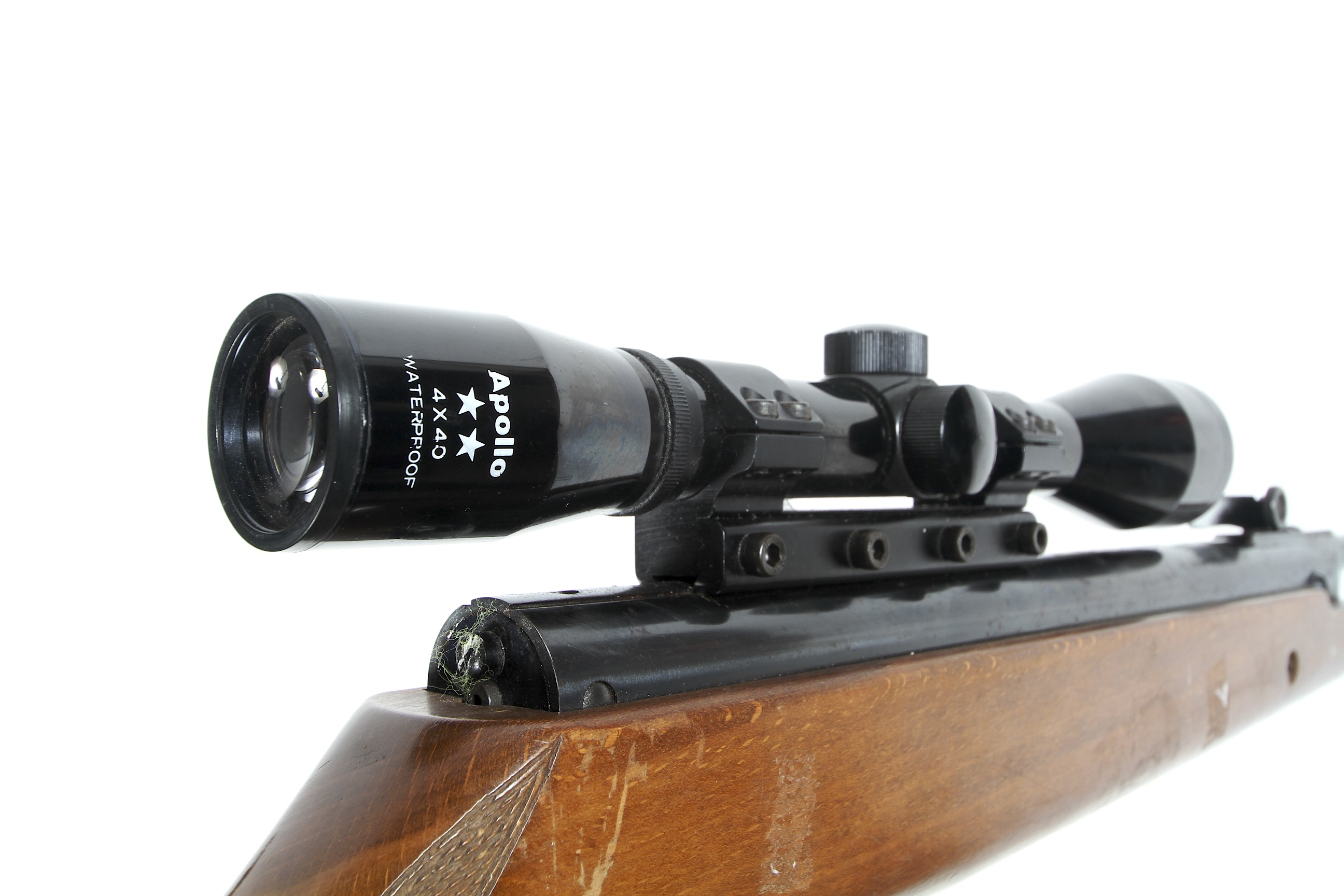 A Weihrauch HW90 Theoben air rifle, 5.5 kal, with Apollo 4 x 40 waterproof scope. - Image 4 of 4