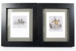 Two Snuffles prints titled titled 'Not Taking Away', and 'High Leicestershire',