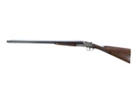 A victor Sarasqueta 12gauge side lock ejector 28-inch barrels1/4 and 3/4 chokes.