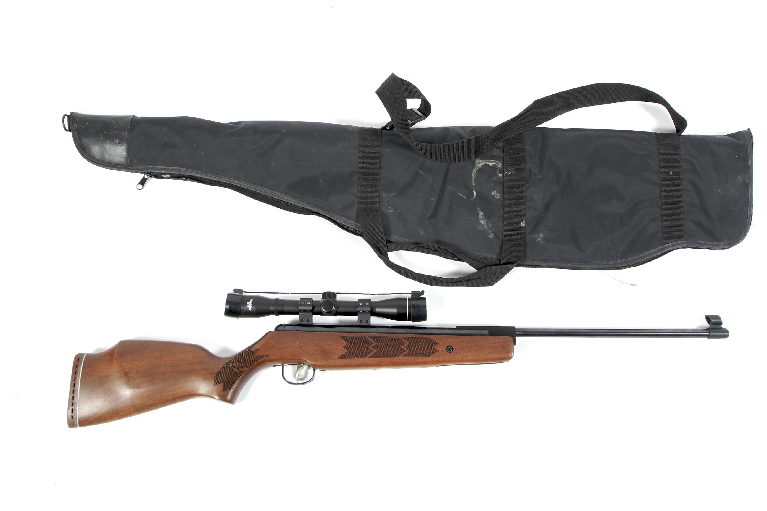A Webley & Scott Stingray II air rifle, .22 cal, model 0908 03221, with Webley 4x32 scope. - Image 2 of 4