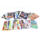 A collection of approximately 100 football programmes,