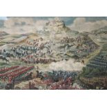 After A. Sutherland, Battle of Dundee (Glencoe) October 20th 1899, Number 1, a coloured print