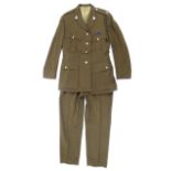 A 20th century British military army coat,