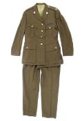 A 20th century British military army coat,