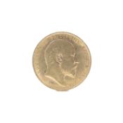 A 1903 Sovereign coin