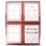 Two Westminster Collections Ltd folders, the first with a collection of Seahorse High Value stamps,