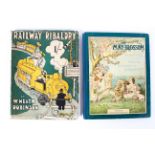 W Heath Robinson, Railway Ribaldry, The Great Western Railway, 1935 and a copy of Marion M.