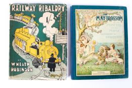 W Heath Robinson, Railway Ribaldry, The Great Western Railway, 1935 and a copy of Marion M.