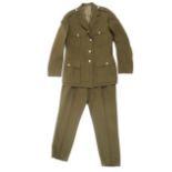 A 20th century British military army coat,