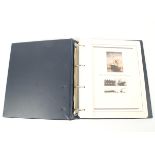 A folder containing The RMS Titanic First Day Covers