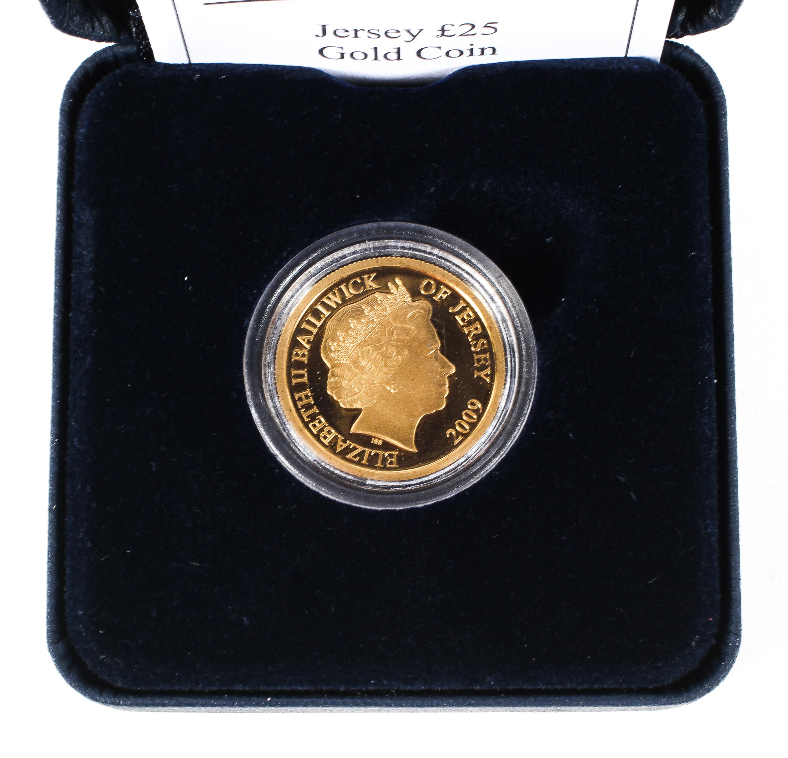 A Jersey gold £25 coin for the Battle of Agincourt, - Image 3 of 3