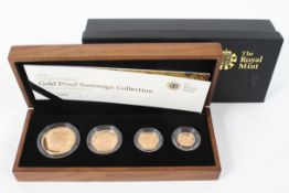 A 2008 gold proof set with £5,