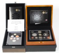 Two x 2008 coin proof sets;