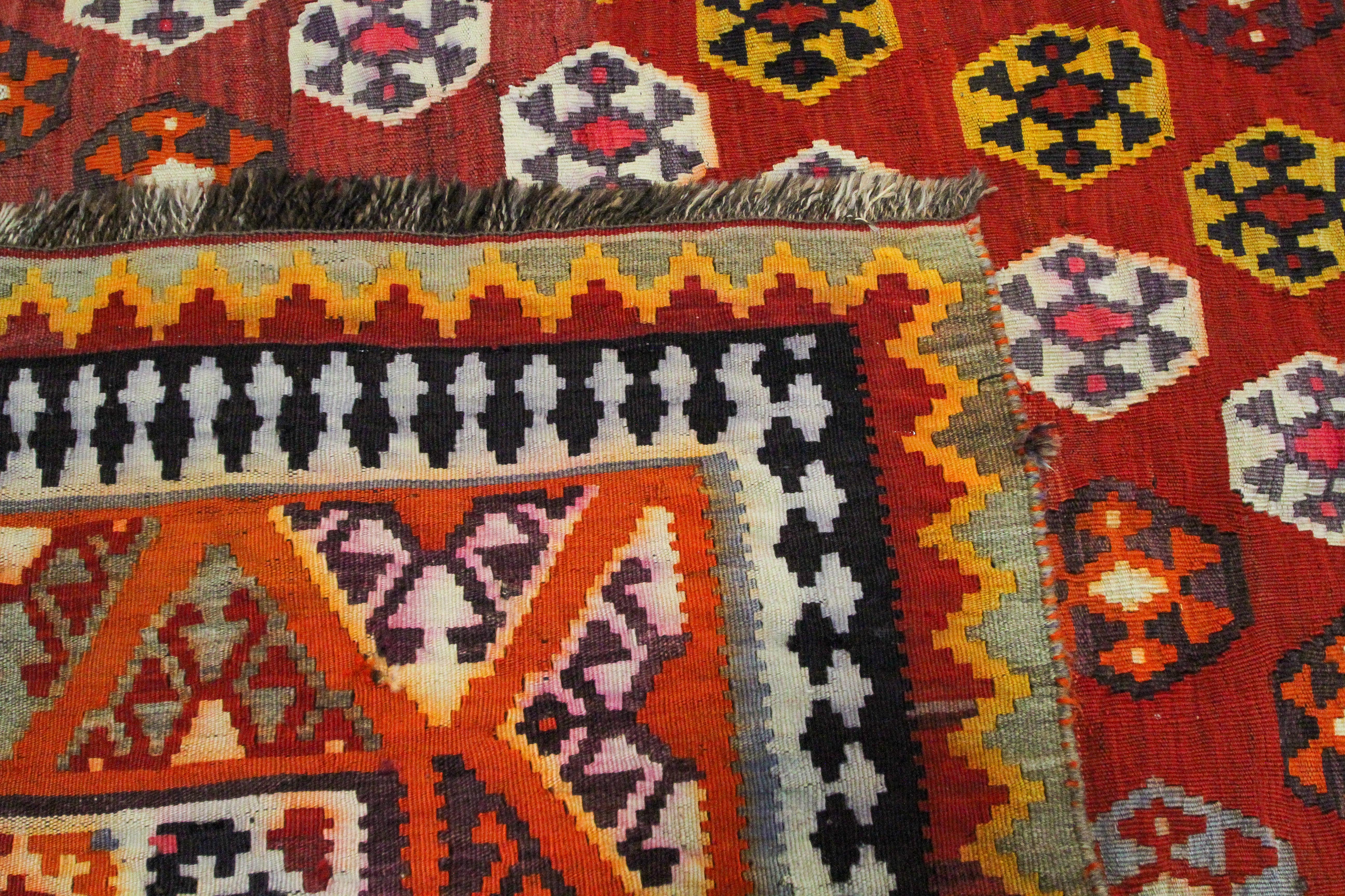 Persian Qahsqai wool rug, - Image 3 of 3