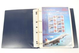 A folder containing Concorde,