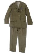 A 20th century British military army coat,
