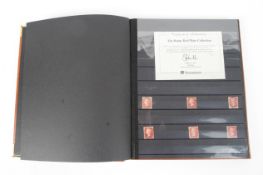 A Westminster Collections Ltd folder containing The Penny Red Plate Collection
